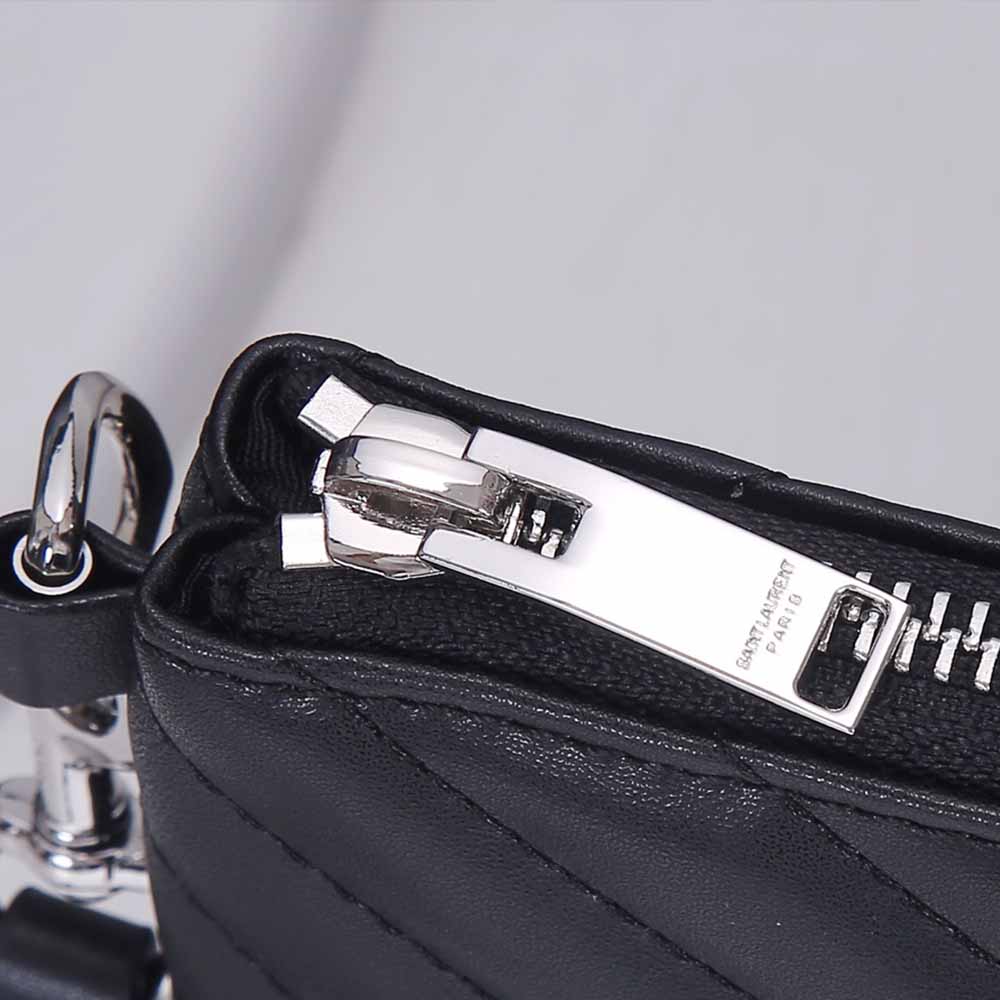 Replica Ysl Monogram Tablet Pouch In Matelasse Leather 1850