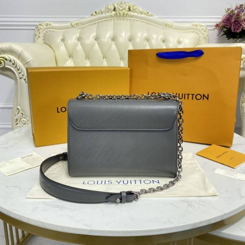 Replica Louis Vuitton Epi Leather Twist Mm M56530 Gray