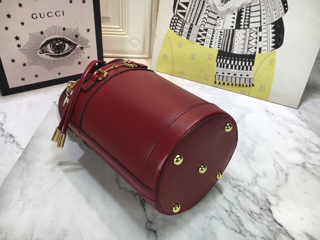 Replica Gucci Horsebit 1955 Small Bucket Bag 637115