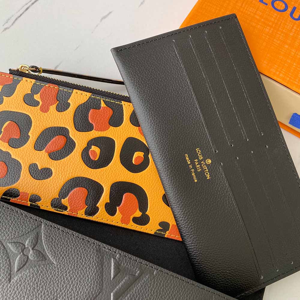 Replica Louis Vuitton Aaa-Leopard Felicie Pochette M64065