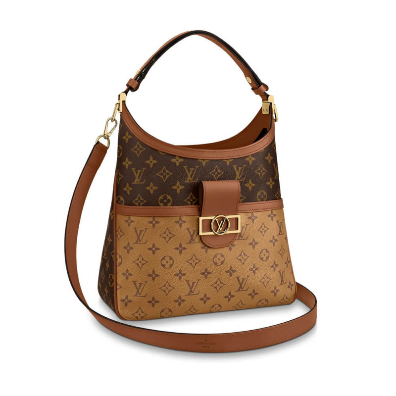 Replica Louis Vuitton Hobo Dauphine Mm M45195