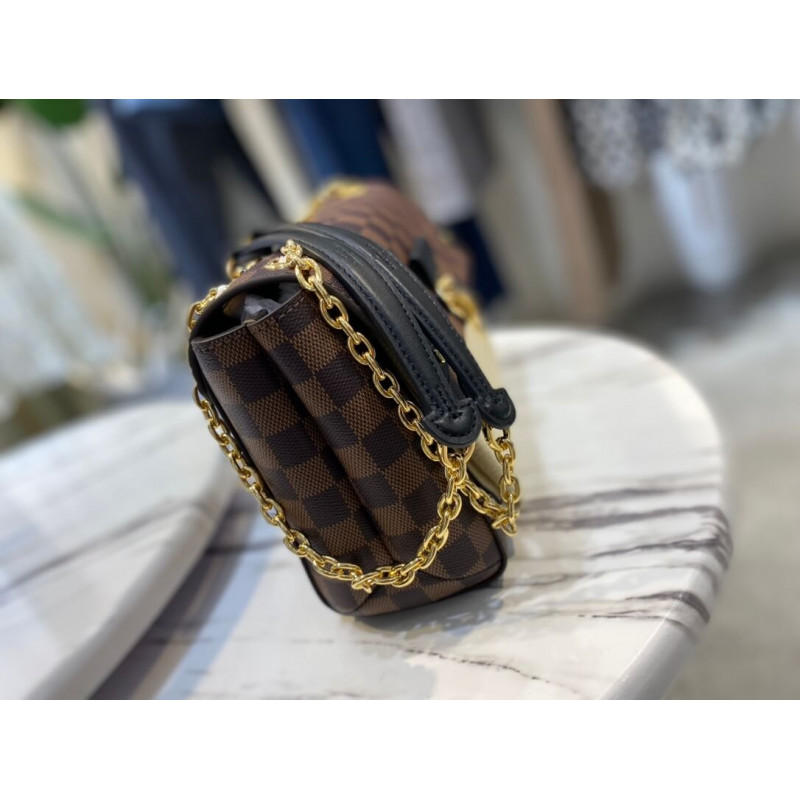 Replica Louis Vuitton Damier Ebene Canvas Vavin Pm N40113