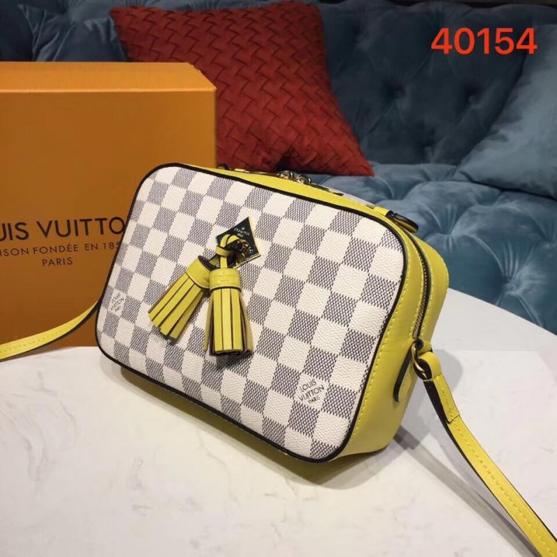 Replica Louis Vuitton Damier Azur Canvas Saintonge N40154