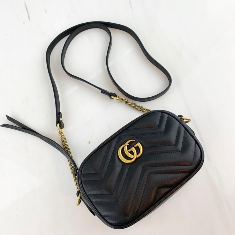 Replica Gucci Gg Marmont Matelasse Mini Bag 448065