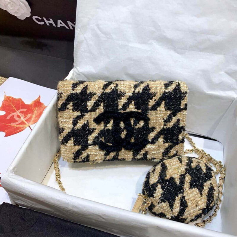 Replica Chanel 19 Tweed Woc With Coin Purse Ap0985