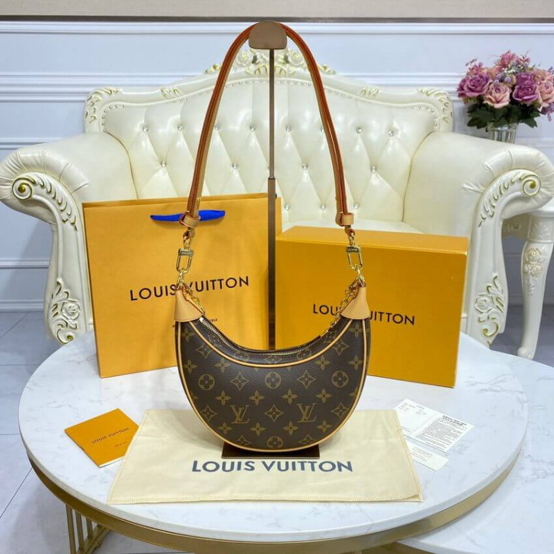 Replica Louis Vuitton Monogram Canvas Loop Bag M81098