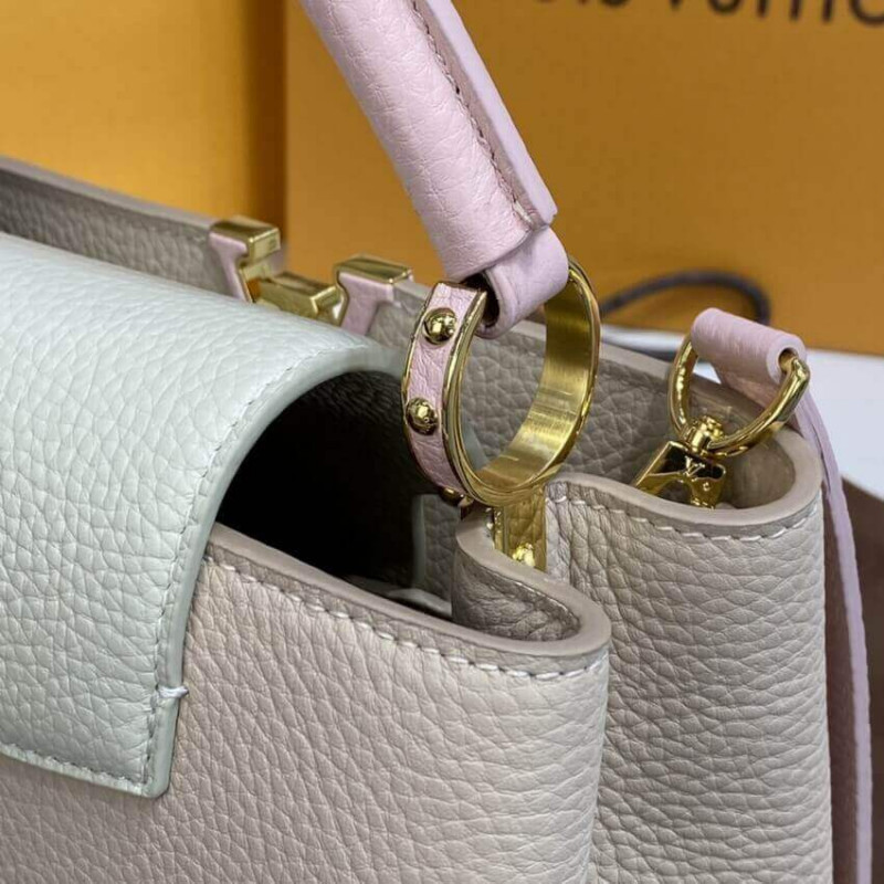 Replica Louis Vuitton Taurillon Leather Capucines Bb M57223