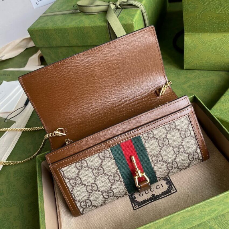 Replica Gucci Jackie 1961 Chain Wallet 652681