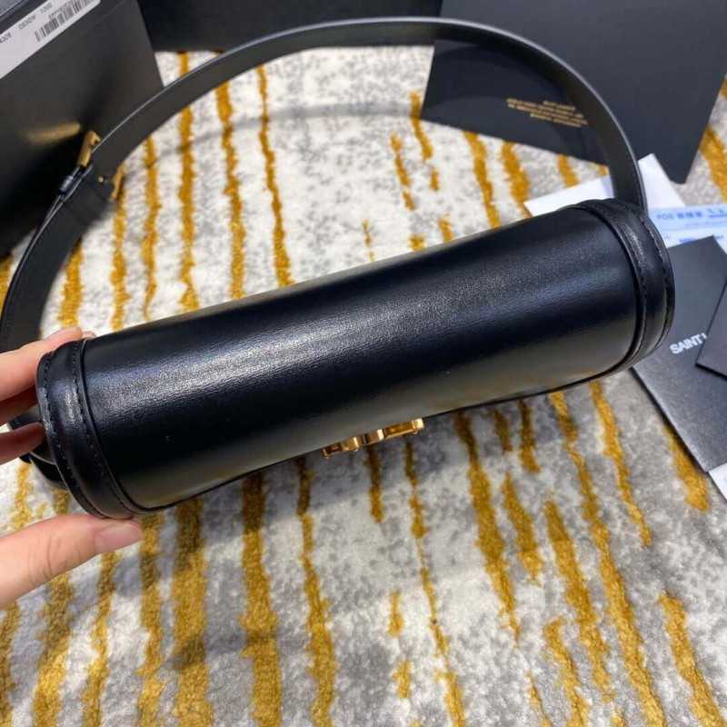 Replica Saint Laurent Ysl Solferino Small Satchel In Box Leather 634306