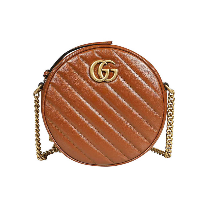 Replica Gucci Gg Marmont Mini Round Shoulder Bag 550154