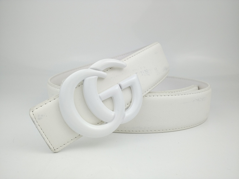 Replica Gucci Belt G323-75 White 38Mm