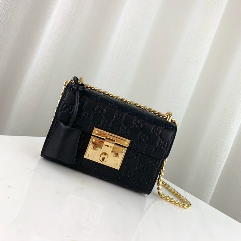 Replica Gucci Padlock Small Gucci Signature Shoulder Bag 409487