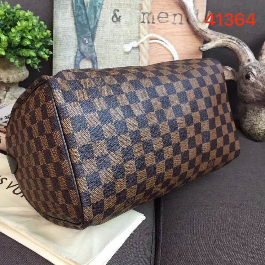 Replica Louis Vuitton Damier Ebene Canvas Speedy 30 N41364