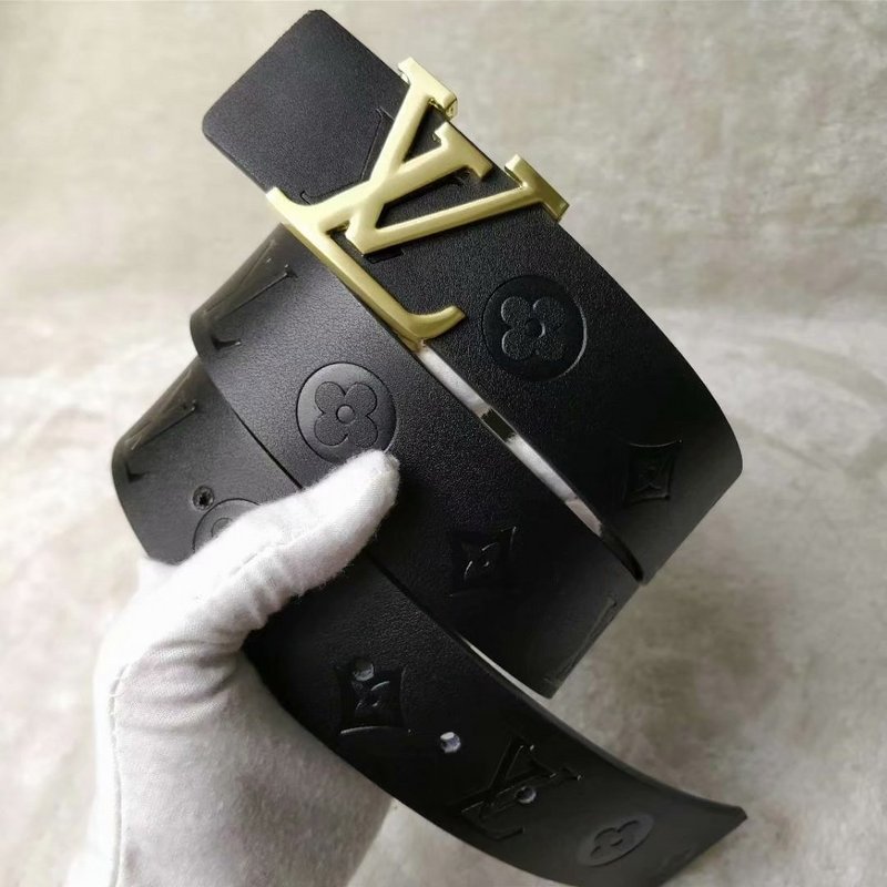 Replica Louis Vuitton Belt L53-70 38Mm Gold