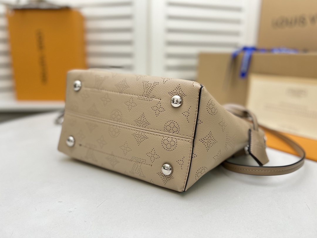 Replica Louis Vuitton Hina Pm- Beige/Pink/White