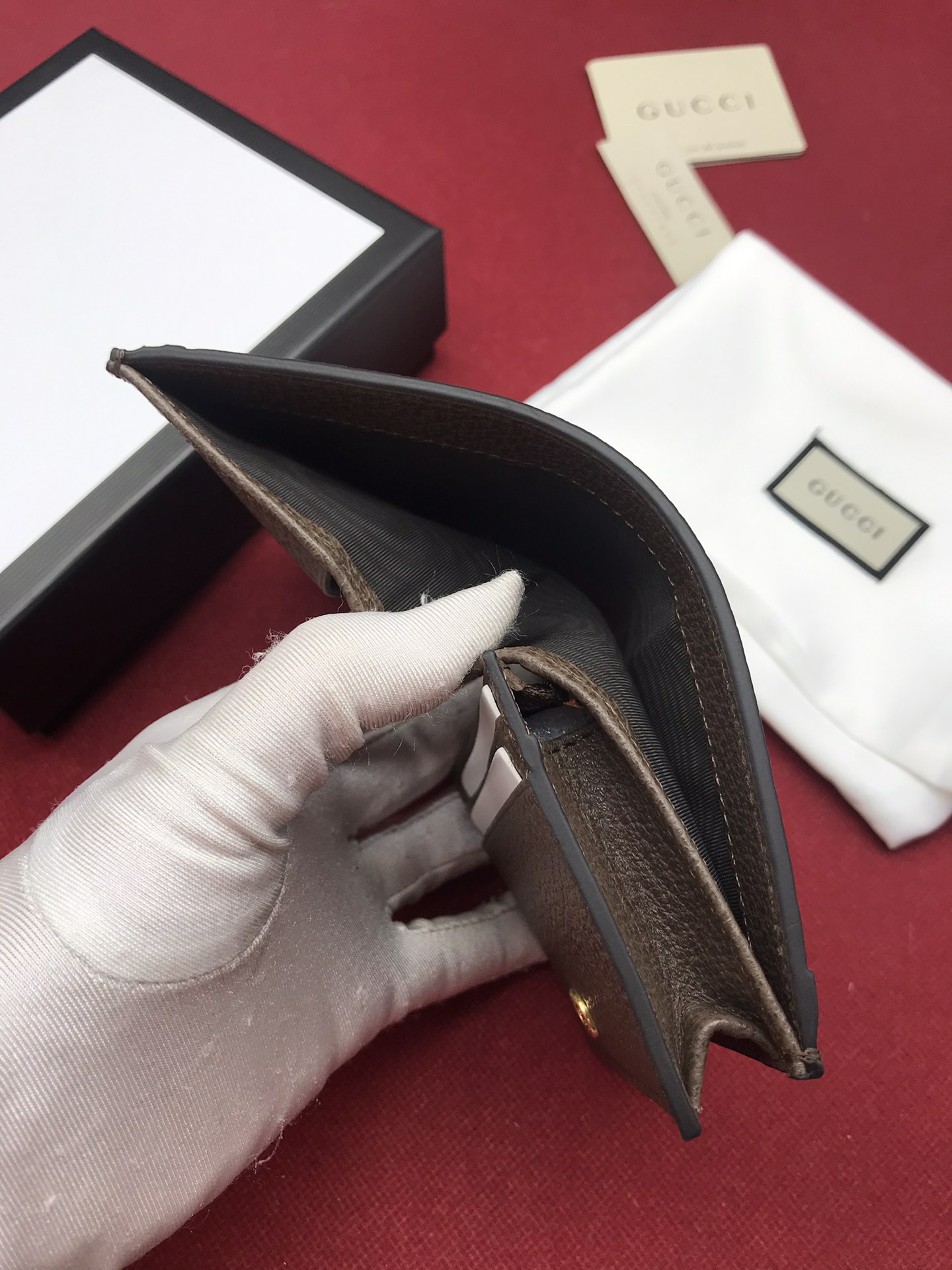 Replica Gucci Ophidia Card Case Wallet 523155