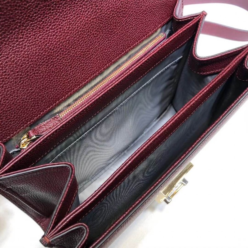 Replica Gucci Zumi Grainy Leather Small Shoulder Bag 576388