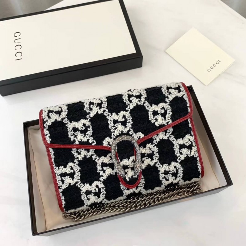 Replica Gucci Dionysus Gg Tweed Mini Bag 401231