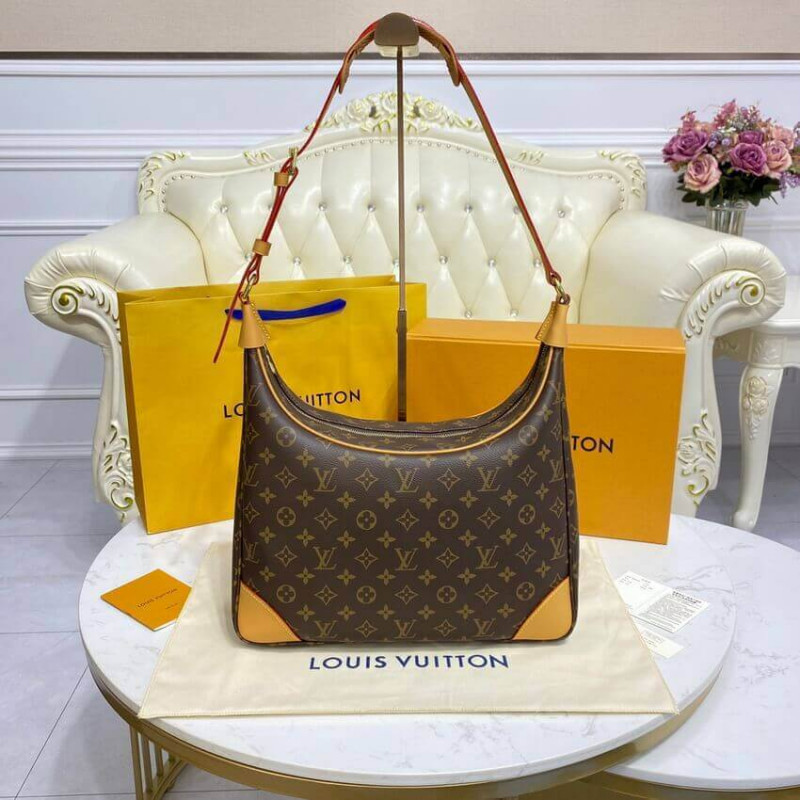 Replica Louis Vuitton Monogram Boulogne 35 Shoulder Bag M51260
