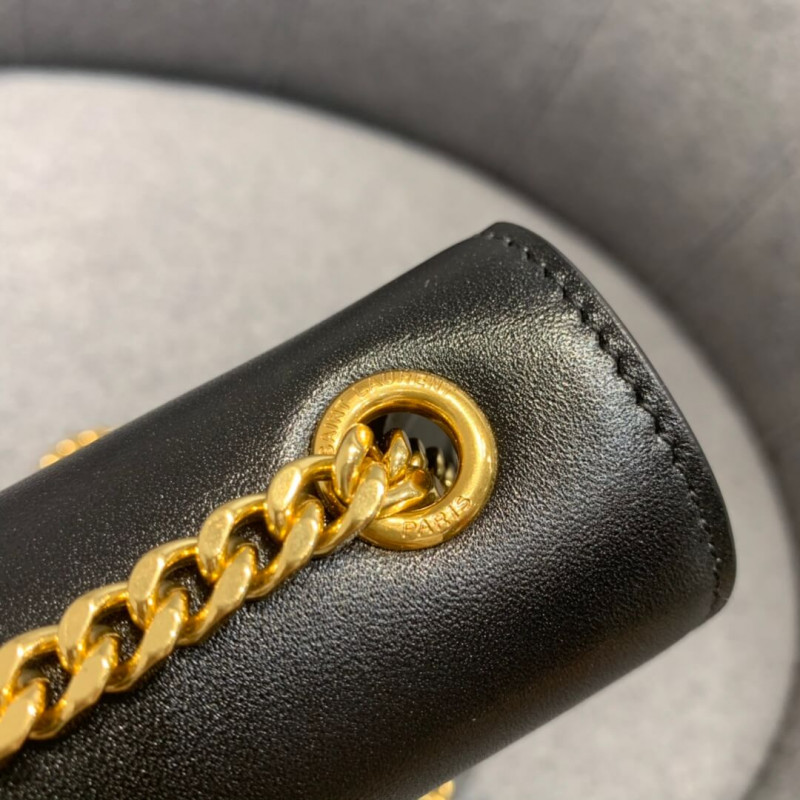 Replica Saint Laurent Smooth Calfskin Small Classic Monogram Kate Tassel Satchel 354120