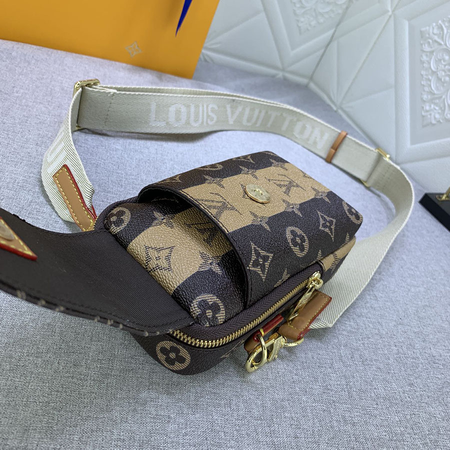 Replica Louis Vuitton Aaa-Double Phone Pouch Nm