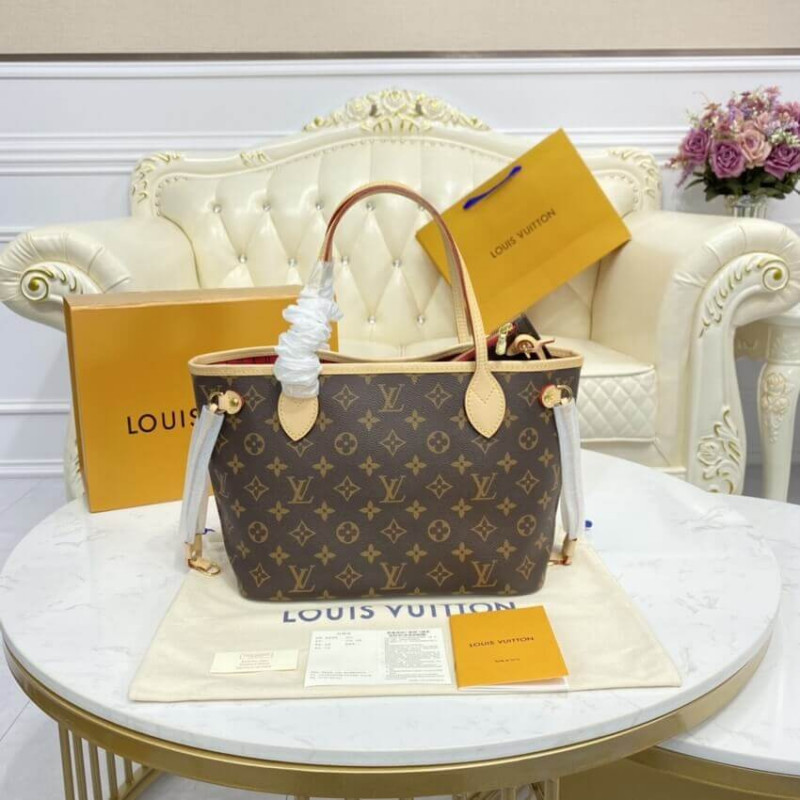 Replica Louis Vuitton Monogram Neverfull Pm M41000 M41001 M41245