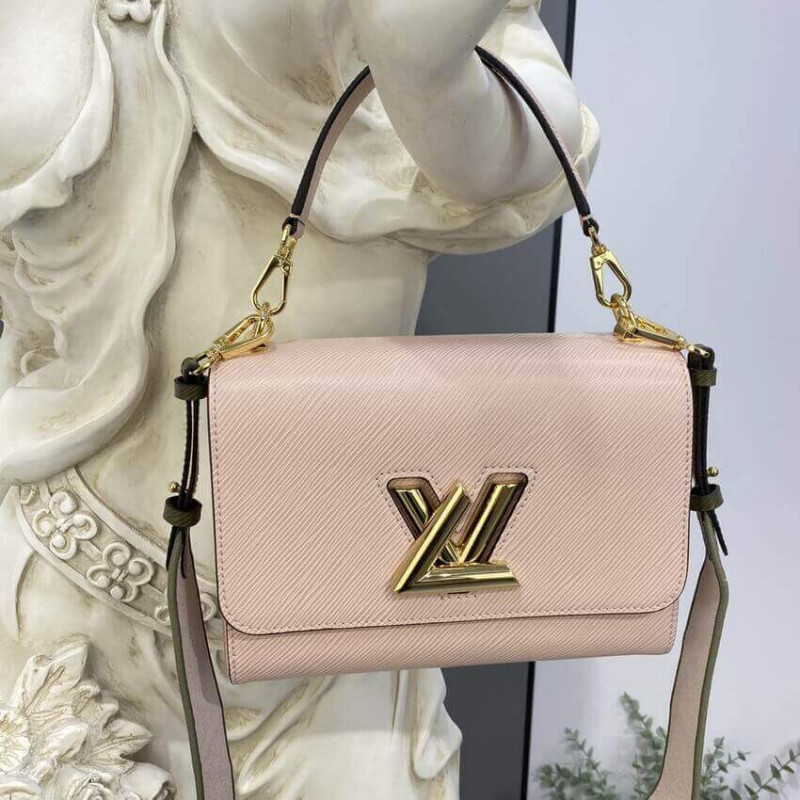 Replica Louis Vuitton Epi Leather Twist Mm M59028 Pink