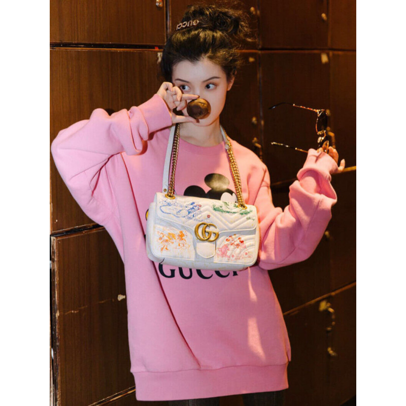 Replica Disney X Gucci Gg Marmont Small Shoulder Bag 443497