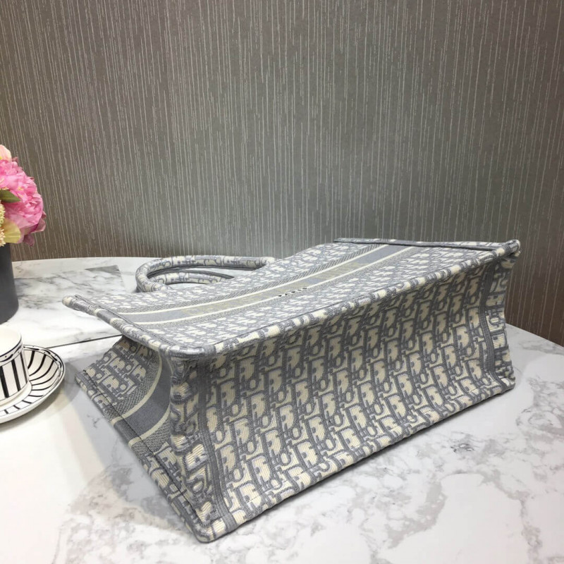 Replica Christian Dior Small Book Tote Oblique M1296