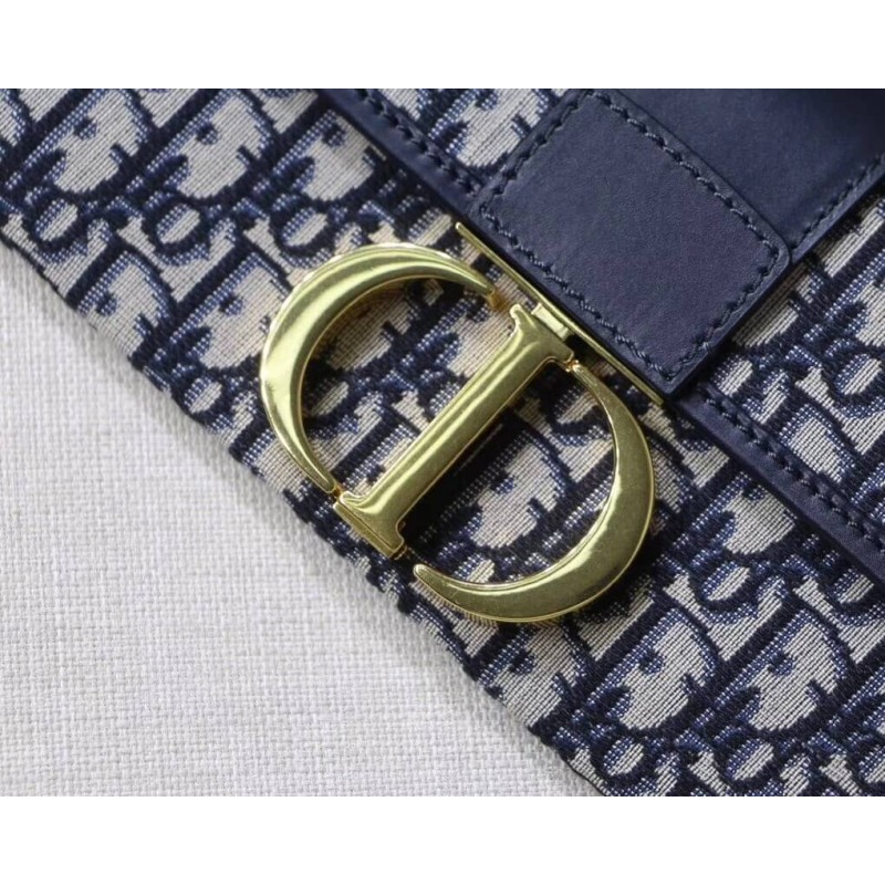 Replica Christian Dior 30 Montaigne Jacquard Canvas Clutch Bag M9206