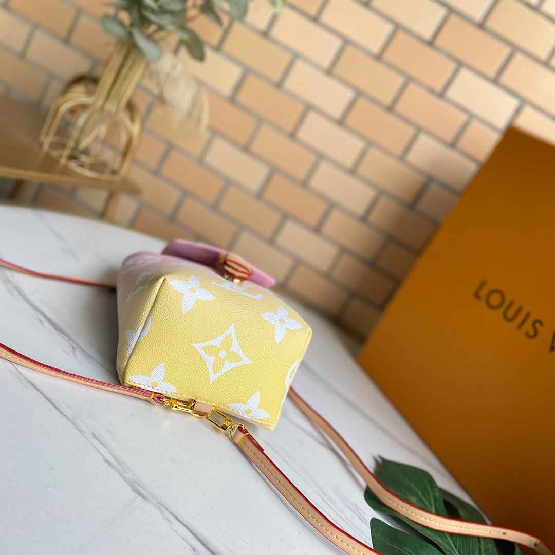 Replica Louis Vuitton Tiny Backpack M45764 Pink/Blue