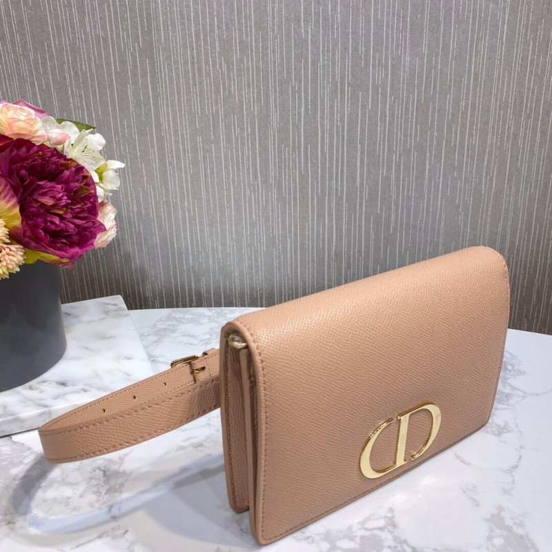 Replica Christian Dior 30 Montaigne 2-In-1 Pouch Grained Calfskin S2086