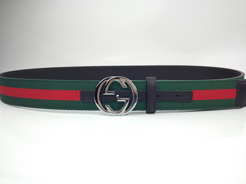 Replica Gucci Belt G311-75 Silver 38Mm