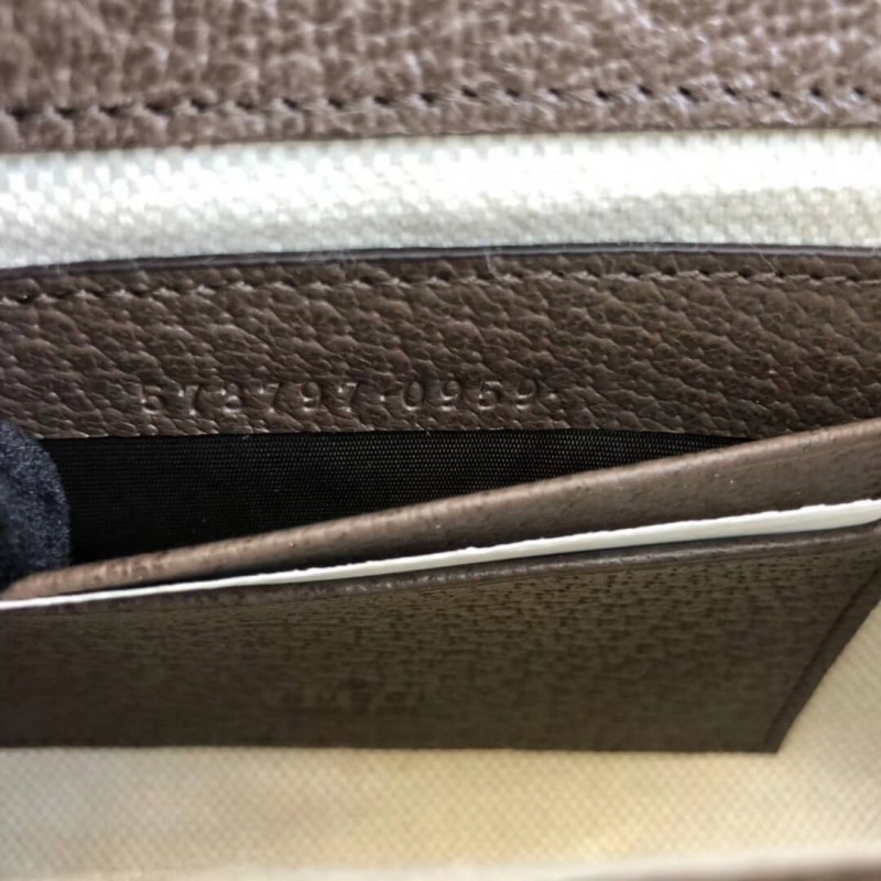 Replica Gucci Gg Supreme Rajah Mini Bag 573797 Coffee