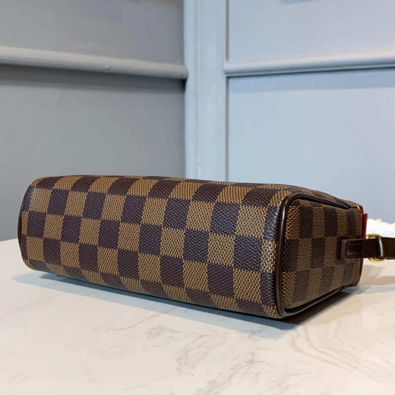Replica Louis Vuitton Damier Ebene Canvas Recital Shoulder Bag N41966