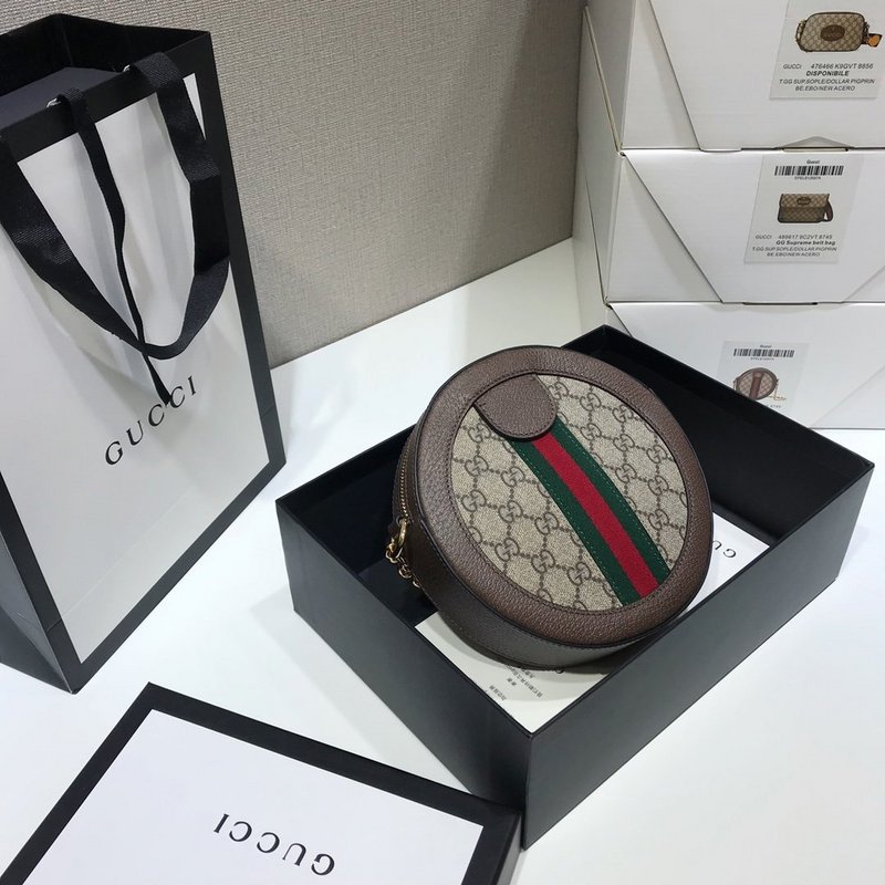 Replica Gucci Ophidia Mini Round Shoulder Bag