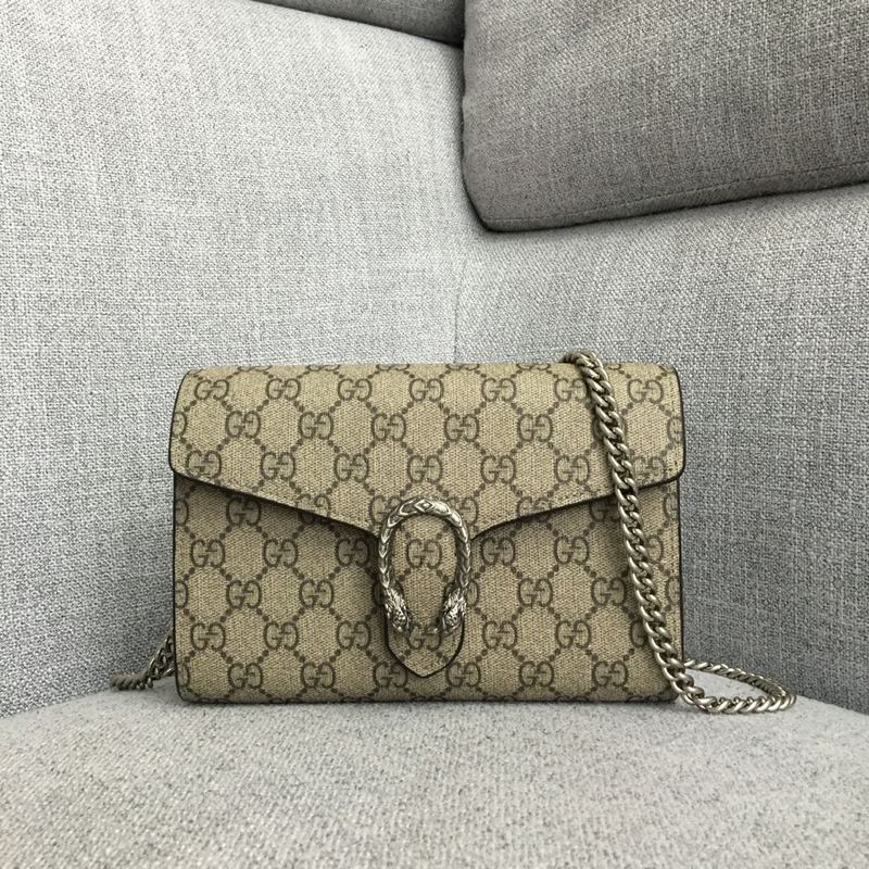 Replica Gucci Dionysus Canvas Chain Wallet