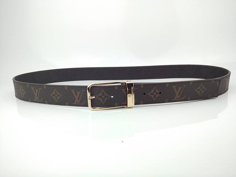 Replica Louis Vuitton Belt L160-80 35Mm Gold