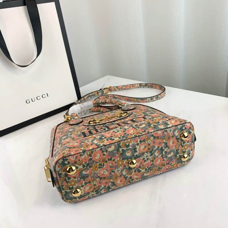 Replica Gucci Horsebit 1955 Liberty London Bag 621220