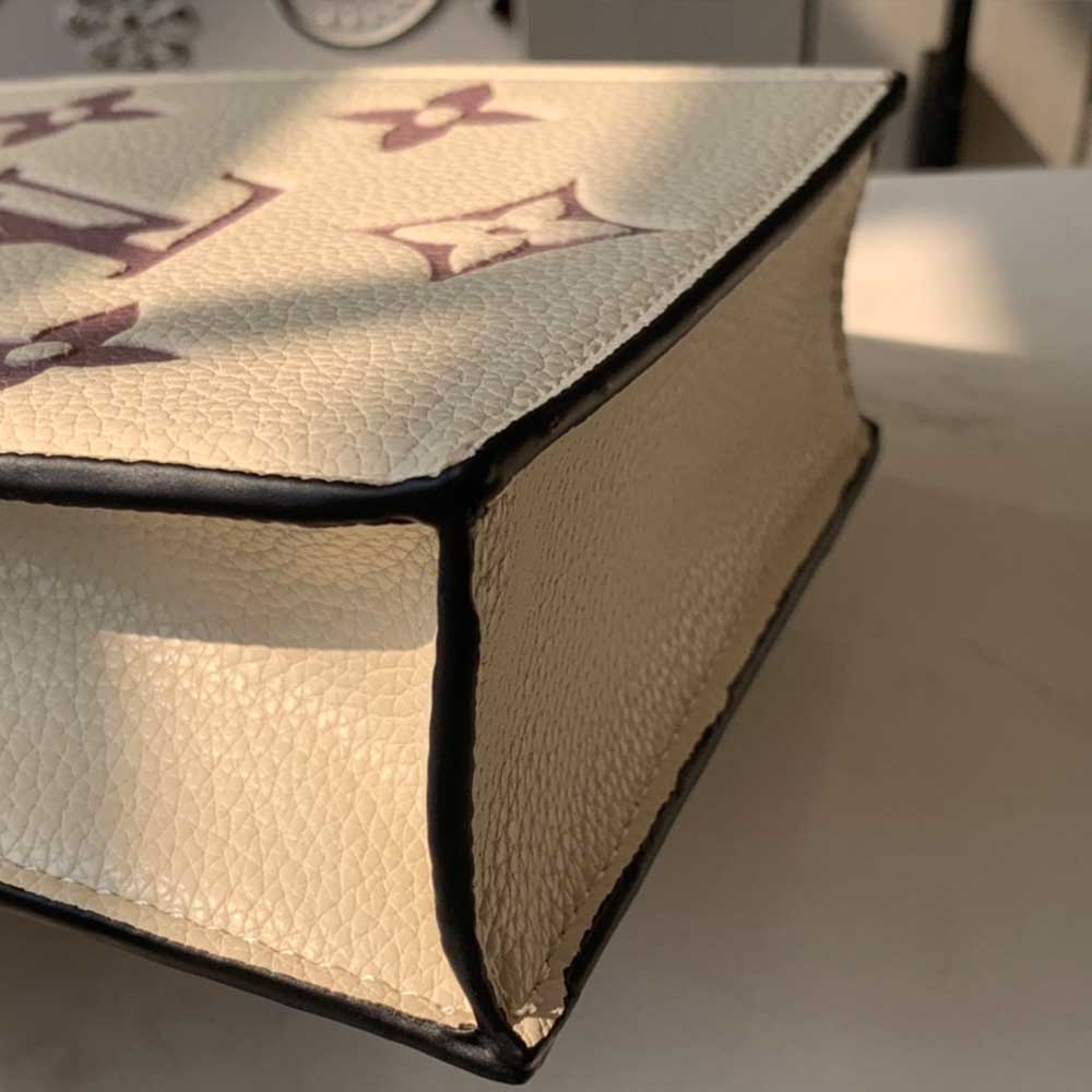 Replica Louis Vuitton Petit Sac Plat M57937 Black/Beige/Brown