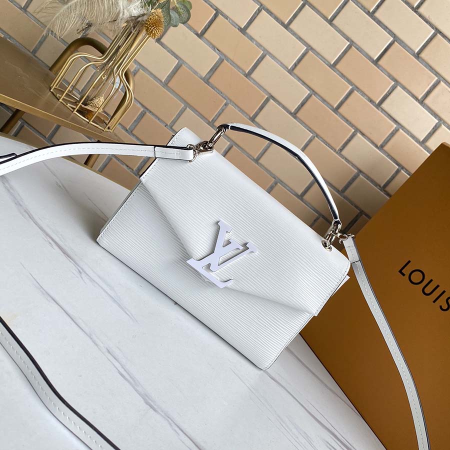 Replica Louis Vuitton Pochette Grenelle Black/White/Green