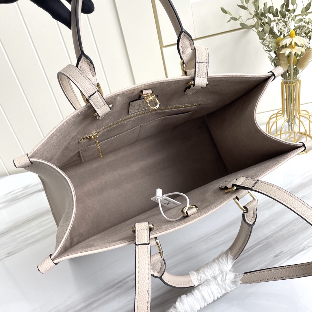 Replica Louis Vuitton Aaa-Onthego Mm Black/Beige