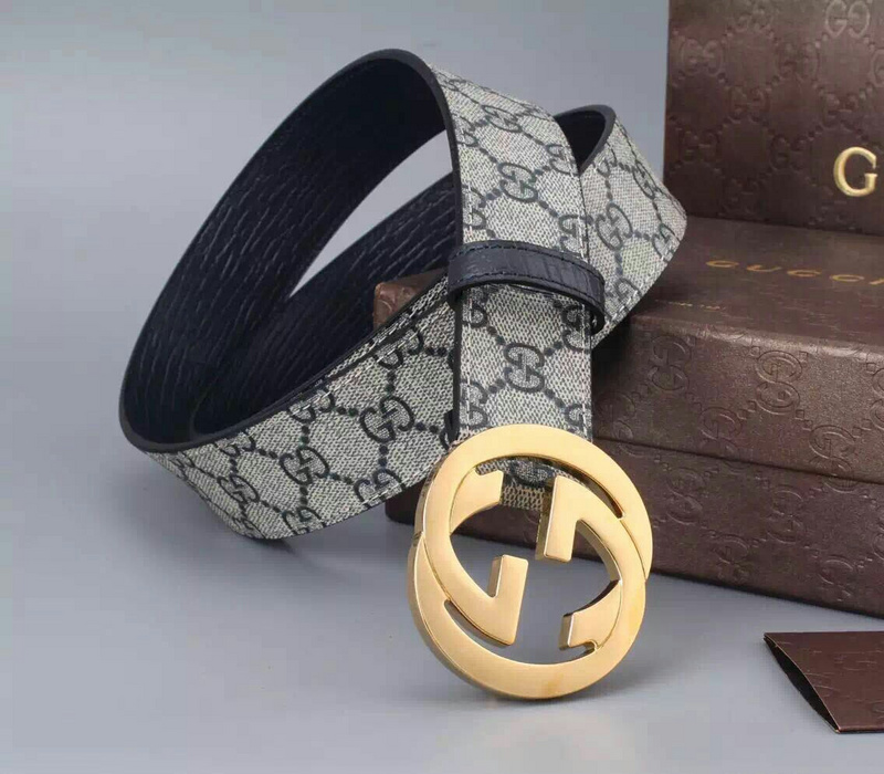 Replica Gucci Belt 400360- Gold Buckle 38Mm