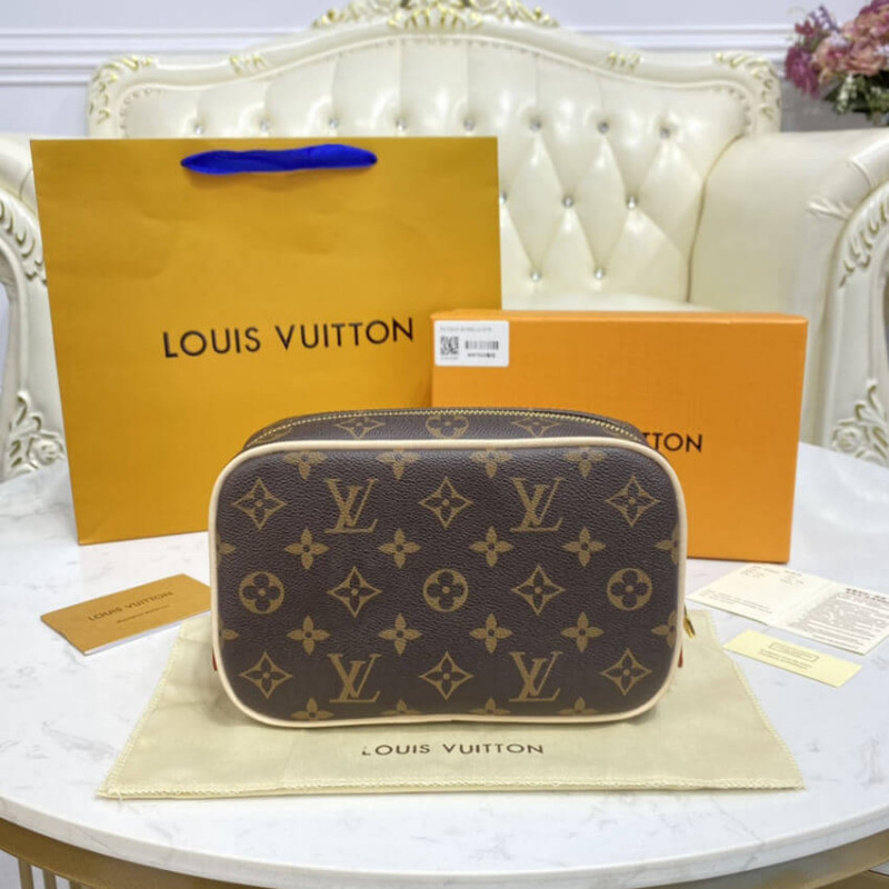 Replica Louis Vuitton Monogram Canvas Toilet Pouch Pm M47507