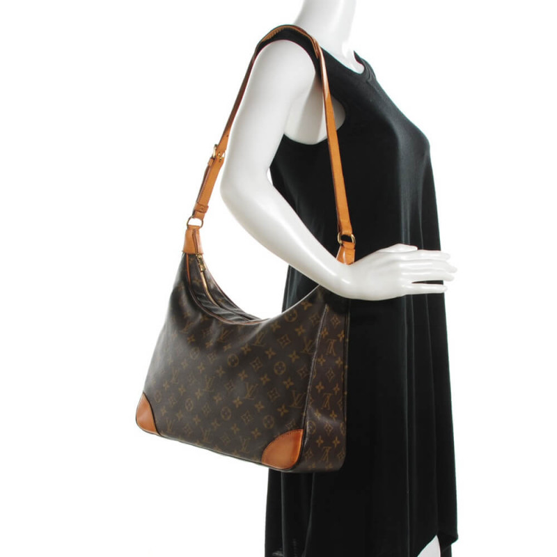 Replica Louis Vuitton Monogram Boulogne 35 Shoulder Bag M51260