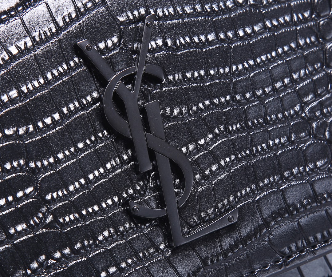 Replica Ysl Sunset Medium In Crocodile Embossed Shiny Leather 1737