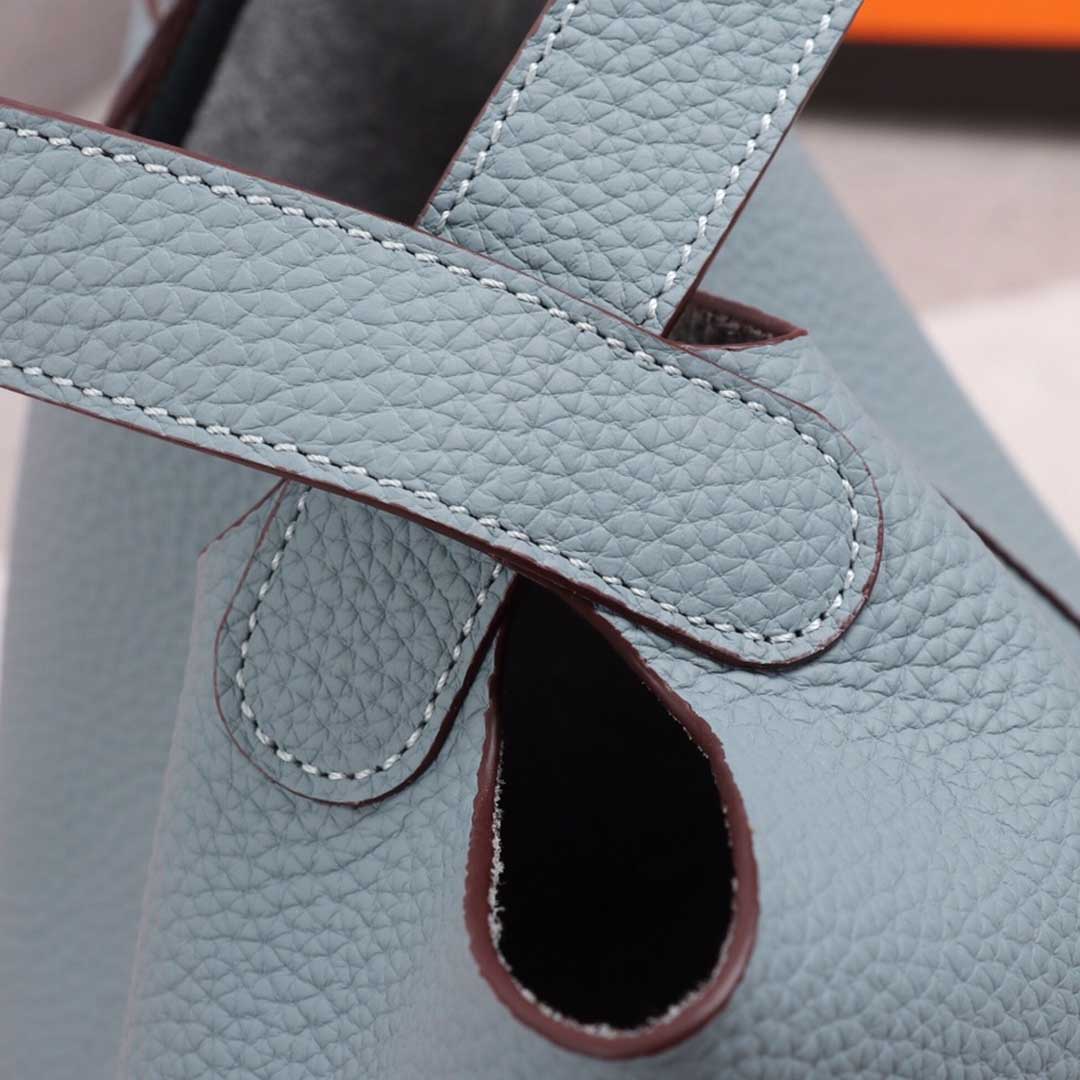 Replica Hermes Aaa-Picotin Lock 22Cm 18Cm Bag Blue/Orange/Pink