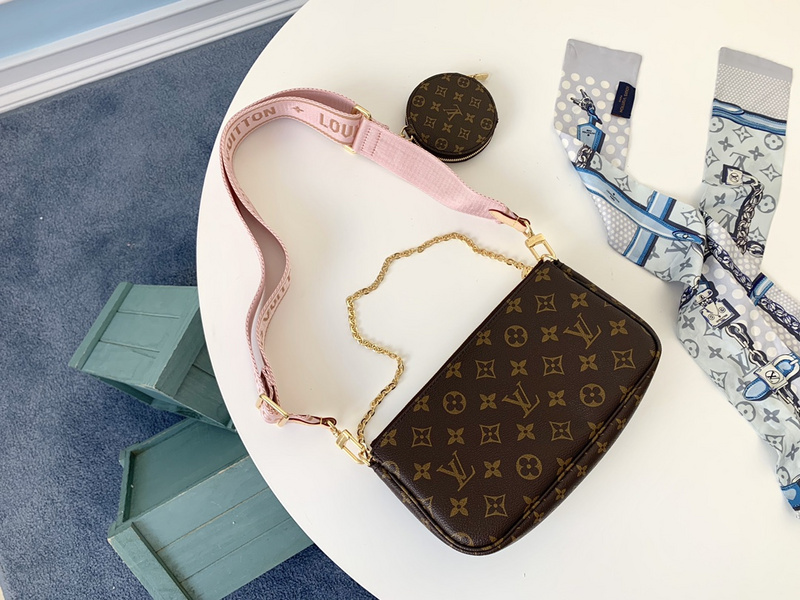 Replica Louis Vuitton Multi Pochette Accessoires-M44840 Pink