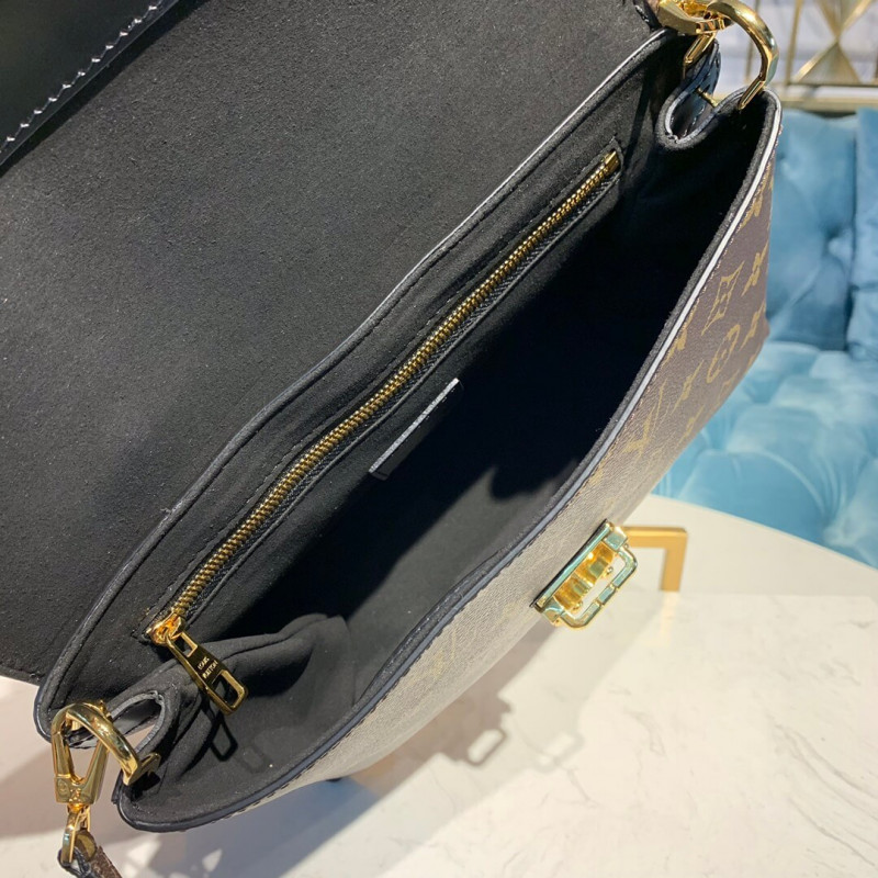 Replica Louis Vuitton Monogram Canvas One Handle Flap Bag Mm M43125