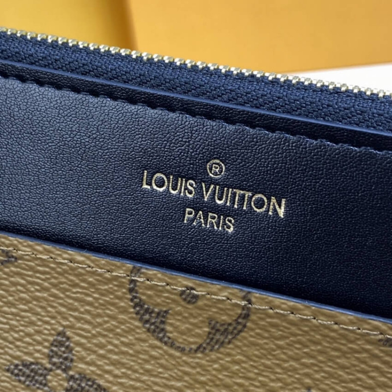 Replica Louis Vuitton Monogram Reverse Slim Purse M80390